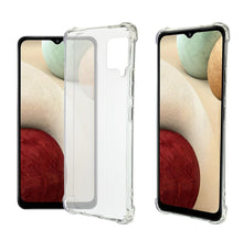Carica l'immagine nel visualizzatore di Gallery, Cover Trasparente per Samsung Galaxy A12 / M12, Custodia Resistente in TPU, Anti Urto con Angoli Rinforzati, Protezione 