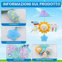 Carica l'immagine nel visualizzatore di Gallery, Giocattoli mobili per carrozzina, giocattoli per tettuccio auto, giocattoli per bambini da 0 mesi in su (cielo)