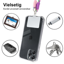 Carica l'immagine nel visualizzatore di Gallery, Cordino per Cellulare Telefono Universale,Adatto a Tutti Gli Smartphone, Rimovibile Cordino da Collo Nylon Catena Collan