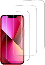 Carica l'immagine nel visualizzatore di Gallery, Vetro Temperato per iPhone 13 / iPhone 13 Pro [3 Pezzi] Vetrino Protettivo Pellicola Protezione Schermo