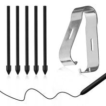 Carica l'immagine nel visualizzatore di Gallery, Set di 5 punte di ricambio originali per Samsung S Pen