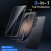 Carica l'immagine nel visualizzatore di Gallery, JETech Cover Opaca 3 in 1 per Samsung Galaxy S26, Nero