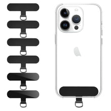 Carica l'immagine nel visualizzatore di Gallery, Qyoocom Toppa per Cordino Cellulare, Confezione Da 6, Ultrasottile, Più Forte, Più Durevole, Non Facile Da Rompere, Adat