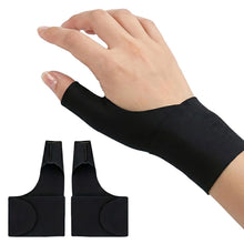 Carica l'immagine nel visualizzatore di Gallery, 2 Pezzi Tutore Pollice e Polso per Mano Destra e Sinistra, Supporto Elastico per Rizoartrosi, Tendinite, Tunnel Carpale 