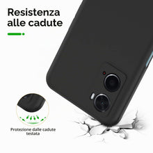 Carica l'immagine nel visualizzatore di Gallery, NEW'C Cover per OPPO A76/A96 4G/A36, Nera Silicone Morbido Antiurto Sottile
