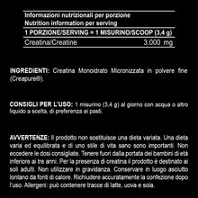 Carica l'immagine nel visualizzatore di Gallery, Eurosup Creatina 300 gr in Polvere