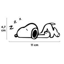 Carica l'immagine nel visualizzatore di Gallery, Gesar - Adesivo per interruttore della luce - Snoopy - Fantasia divertente - Adesivo per auto e moto - Adesivo in vinile