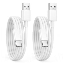 Carica l'immagine nel visualizzatore di Gallery, PD 60W Cavo USB Type-C Ricarica Rapida [1M 2Pack] per iPhone 17/16/15 Pro Max, Cavetto USB a USBC Dati per Samsung Galax