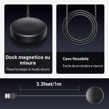Carica l'immagine nel visualizzatore di Gallery, MoKo Caricatore Compatibile con Samsung Galaxy Watch 7/Ultra/FE/6/6 Classic/5/5 Pro/4/4 Classic/3/Active 2/Active, Caric