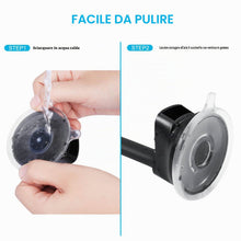 Carica l'immagine nel visualizzatore di Gallery, APPS2Car Supporto per telefono per parabrezza auto, braccio lungo flessibile da 13 pollici con collo d'oca, base di aspi