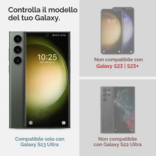 Carica l'immagine nel visualizzatore di Gallery, Spigen NeoFlex Pellicola [2 Pezzi] per Samsung Galaxy S23 Ultra