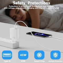 Carica l'immagine nel visualizzatore di Gallery, Caricabatterie 45W per Xiaomi, caricabatterie rapido Redmi Note 14 13 12, con 6A USB C cavo 1M, adattatore 45W per Xiaom