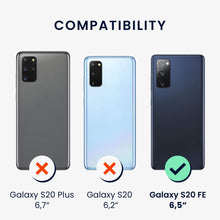 Carica l'immagine nel visualizzatore di Gallery, kwmobile Custodia Compatibile con Samsung Galaxy S20 FE Cover - Back Case per Smartphone in Silicone TPU - Protezione Go
