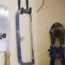 Carica l'immagine nel visualizzatore di Gallery, 6 x Ganci da Muro per Garage, Ganci da Parete Nero, Gancio a J per Garage