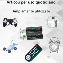 Carica l'immagine nel visualizzatore di Gallery, AA batterie 40 pezzi, Batteria Lr6 1,5 V, a lunga durata, alcalina, potente, può essere utilizzata per giocattoli, svegl