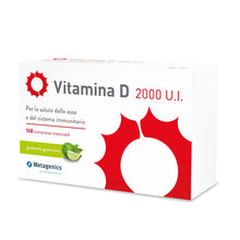 Carica l'immagine nel visualizzatore di Gallery, Metagenics Vitamina D 2000 UI - Supporto Ossa e Difese - 168 Compresse