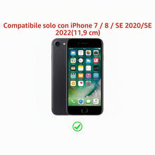 Carica l'immagine nel visualizzatore di Gallery, Kueqeay 2 Pezzi Cover per iPhone 7/8/iPhone SE 2022/2020 4,7", Custodia Opaca con Aesthetic Motivo Moda Disegno Morbida 