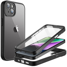 Carica l'immagine nel visualizzatore di Gallery, JETech Cover per iPhone 14, Protezione 360°, Nero
