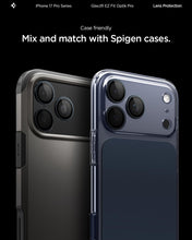 Carica l'immagine nel visualizzatore di Gallery, Spigen Protezione Fotocamera compatibile con iPhone 15/17 Pro, iPhone 15/17 Pro Max, 2 Pezzi, Blu profondo, Anello Indiv