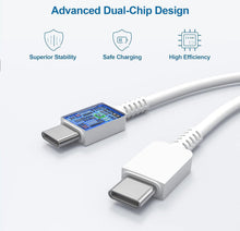 Carica l'immagine nel visualizzatore di Gallery, 25W Caricatore USB C Rapido Caricabatterie per Samsung Galaxy S24, S24+, S23, S22 Ultra, S21, S20, A54, A53, A14, Fold5/