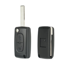 Carica l'immagine nel visualizzatore di Gallery, SUPALAND Guscio Chiave di Ricambio a 2 Tasti Per Telecomando Auto Con Lama Hu83 CE0536 PerCitroen C2 C3 C4 C5 C6 C8 Pica