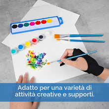 Carica l'immagine nel visualizzatore di Gallery, 2 Pezzi Guanti Da Disegno (Schwarz)