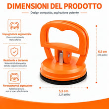 Carica l'immagine nel visualizzatore di Gallery, 2 ventose levabolli carrozzeria, ventosa per carrozzeria auto