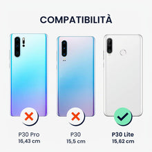 Carica l'immagine nel visualizzatore di Gallery, kwmobile Custodia Compatibile con Huawei P30 Lite Cover - Back Case per Smartphone in Silicone TPU - Protezione Gommata 