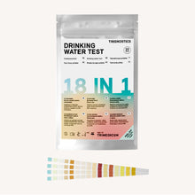 Carica l'immagine nel visualizzatore di Gallery, Test acqua potabile 18 in 1 - Kit analisi acqua potabile con 25 strisce