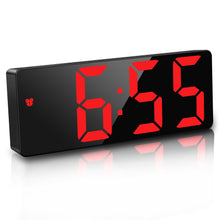 Carica l'immagine nel visualizzatore di Gallery, JQGO Sveglia Digitale da Comodino, Sveglia Digitale da Comodino Snooze con Visualizzazione, Ampio Display LED Digitale/D