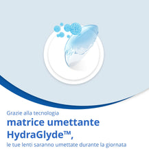 Carica l'immagine nel visualizzatore di Gallery, Air Optix Plus HydraGlyde Lenti a Contatto Mensili, 3 Lenti, BC 8.6 mm, DIA 14.2 mm, -2 Diopt