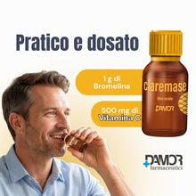 Carica l'immagine nel visualizzatore di Gallery, DAMOR Claremase Orale – Bromelina 1000 mg e Vitamina C, 20 Flaconcini