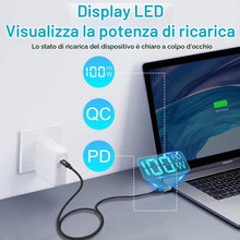 Carica l'immagine nel visualizzatore di Gallery, Adiwo Cavo USB C a USB C, Ricarica Rapida 100W PD3.0/QC3.0, Compatibile con iPhone 16 Pro Max/15, Samsung S24/S23/S22, M