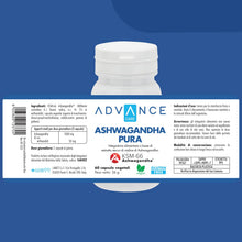 Carica l'immagine nel visualizzatore di Gallery, +Watt Ashwagandha Pura - Estratto secco di Ashwagandha KSM-66® - 60 capsule