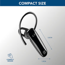Carica l'immagine nel visualizzatore di Gallery, cellularline | SCORE | Auricolare Bluetooth® Mono Ergonomico con Archetto Removibile - Play time 4 ore - Nero