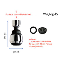 Carica l'immagine nel visualizzatore di Gallery, Siroflex 2505/5S Sirius Rompigetto Aeratore Doccetta Rubinetto Cucina