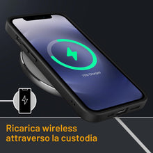 Carica l'immagine nel visualizzatore di Gallery, JETech Cover Opaca per iPhone 12 mini, Nero