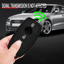 Carica l'immagine nel visualizzatore di Gallery, Custodia Per Chiavi Mercedes Classe A, B, C, E, S, Cla, Cls, Gla, Glc, Glk, Amg, Per Chiavi Mercedes, Custodia In Silico