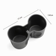 Carica l'immagine nel visualizzatore di Gallery, CDEFG Compatibile con Tesla Model 3 2025 Highland Console Centrale Portabicchieri, Silicone Supporto per Tazza Organizer