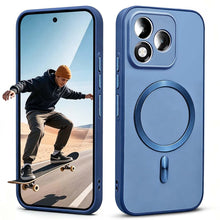 Carica l'immagine nel visualizzatore di Gallery, Custodia Per Honor 400 Lite, Cover Con Anello Metallico Integrato Compatibile Con Accessori Magnetici, Supporta Ricarica