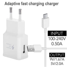 Carica l'immagine nel visualizzatore di Gallery, Caricabatterie USB C Caricatore Rapido per Samsung Phone con Cavo 1,5m
