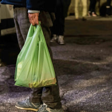 Carica l'immagine nel visualizzatore di Gallery, VIRSUS 1 Rotolo Buste Shopper Verde a Strappo da 1kg Circa 160 Buste Shopper biodegradabili compostabili Misura 24+12x40