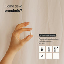 Carica l'immagine nel visualizzatore di Gallery, Acido Ialuronico 600 mg, 500-700 kDa, 90 Capsule Vegane, Zenement
