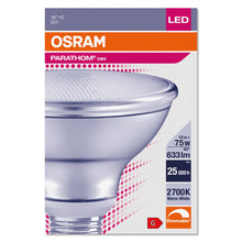 Carica l'immagine nel visualizzatore di Gallery, OSRAM Spot PAR30 Lampadina LED, 10 W Equivalenti 75 W, Attacco E27, Luce Calda 2700K, Confezione da 1 Pezzo