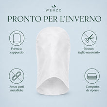 Carica l'immagine nel visualizzatore di Gallery, WENZO Telo Antigelo per Piante, 1 Cappuccio TNT 150 × 360 cm, Bianco