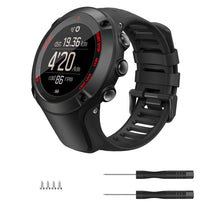 Carica l'immagine nel visualizzatore di Gallery, MoKo Cinturino Compatibile con Suunto Ambit 3/3 Sport/3 Run/3 Peak/2/2S/2R/1, Cinturino di Ricambio in Silicone Morbido 