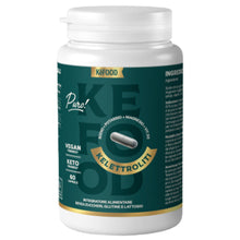 Carica l'immagine nel visualizzatore di Gallery, Kefood - Elettroliti in Capsule - Magnesio Malato, Potassio, Sodio - Integratore per Dieta Cheto, Low Carb, Paleo e Perf