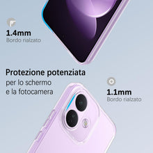 Carica l'immagine nel visualizzatore di Gallery, Cover per Xiaomi Redmi Note 17 Pro 5G, Con 2 Vetro Temperato Pellicola Protettiva, Custodia per Cellulare in Silicone PC