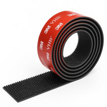 Carica l'immagine nel visualizzatore di Gallery, Dpm tapes - 3M Dual Lock SJ3870, Nastro Adesivo Richiudibile Nero 25,4 mm x 1 m, Rotolo Tagliabile Senza Viti per Auto, 