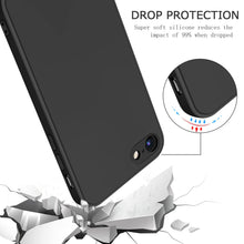 Carica l'immagine nel visualizzatore di Gallery, AK Custodia per iPhone SE 3/2 (Modello 2022/2020), iPhone 8/7 Cover, Custodia Protettiva Completa in Silicone Liquido Ul